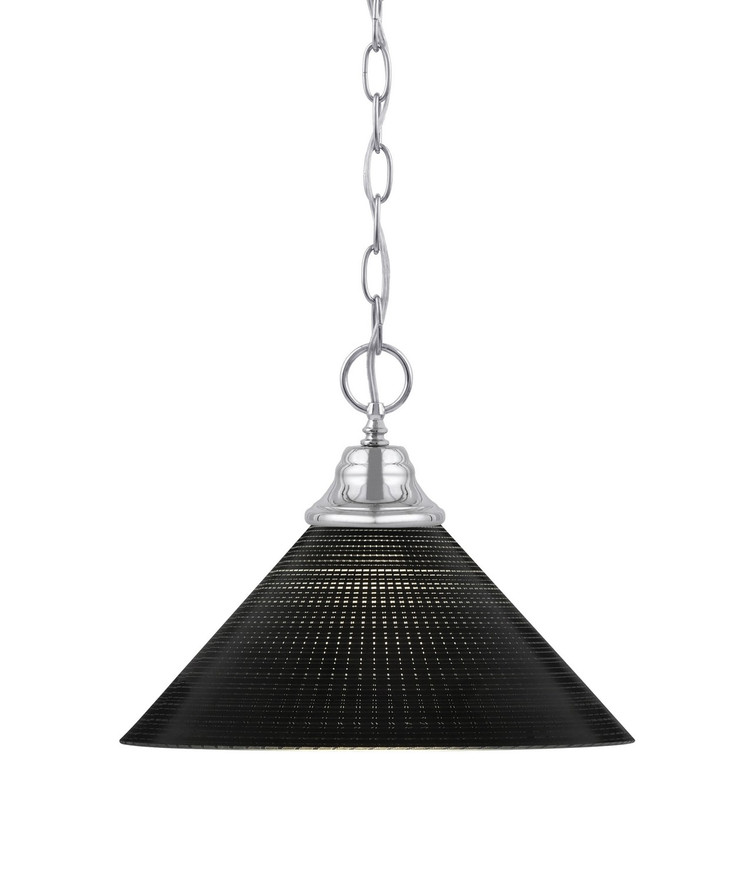 Toltec Lighting - 10-CH-4009 - One Light Pendant - Chain - Chrome