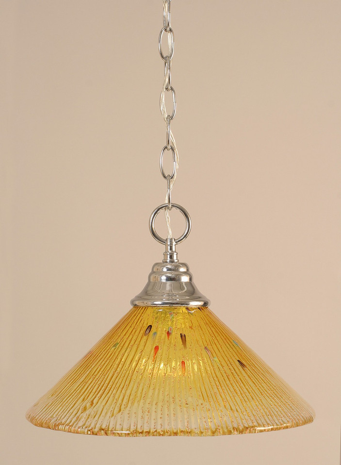 Toltec Lighting - 10-CH-774 - One Light Pendant - Any - Chrome
