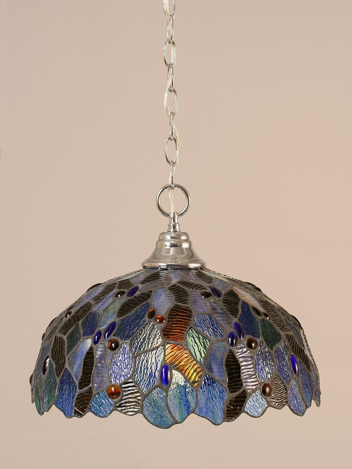 Toltec Lighting - 10-CH-995 - One Light Pendant - Any - Chrome