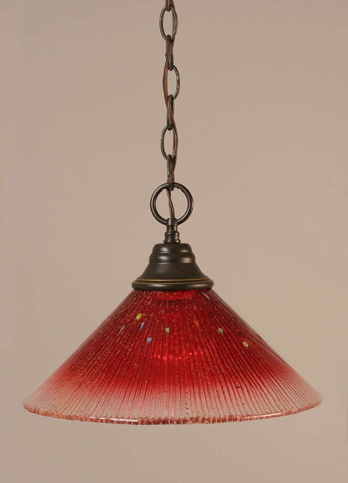 Toltec Lighting - 10-DG-706 - One Light Pendant - Any - Dark Granite