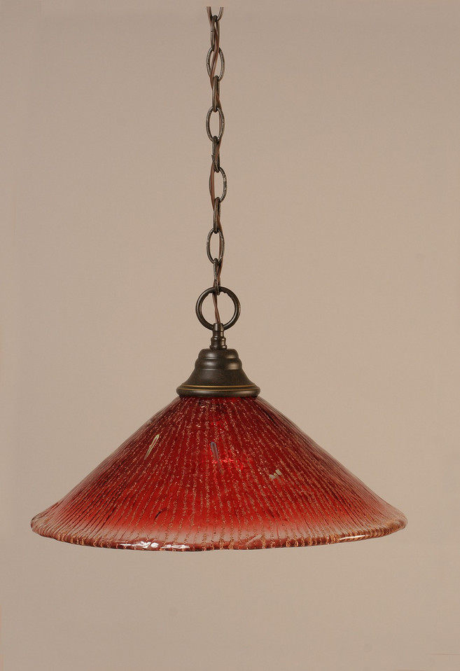 Toltec Lighting - 10-DG-716 - One Light Pendant - Any - Dark Granite
