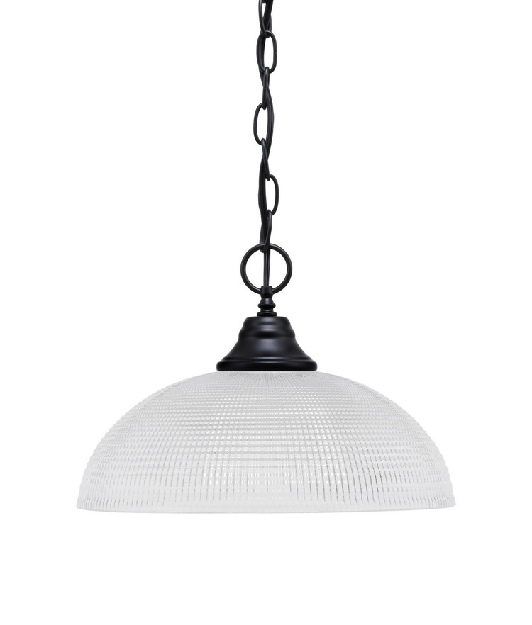 Toltec Lighting - 10-MB-540 - One Light Pendant - Chain - Matte Black