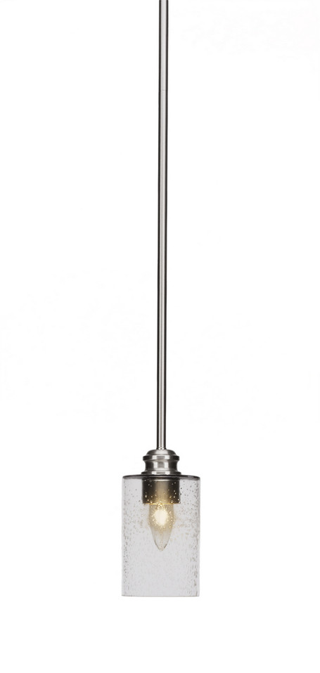 Toltec Lighting - 1151-BN-300 - One Light Mini Pendant - Edge - Brushed Nickel