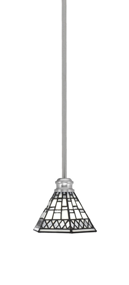 Toltec Lighting - 1151-BN-9105 - One Light Mini Pendant - Edge - Brushed Nickel