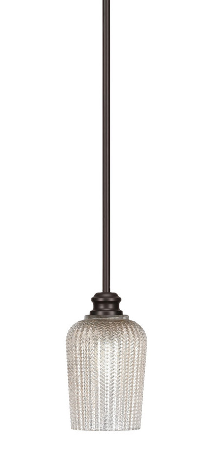 Toltec Lighting - 1151-ES-4253 - One Light Mini Pendant - Edge - Espresso