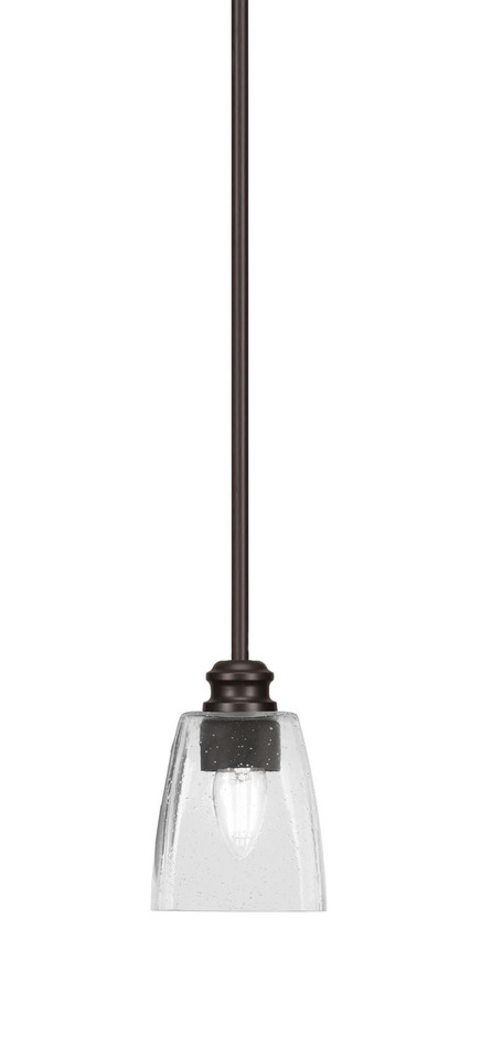 Toltec Lighting - 1151-ES-461 - One Light Mini Pendant - Edge - Espresso