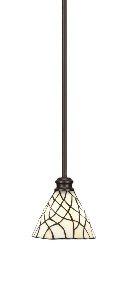 Toltec Lighting - 1151-ES-9115 - One Light Mini Pendant - Edge - Espresso