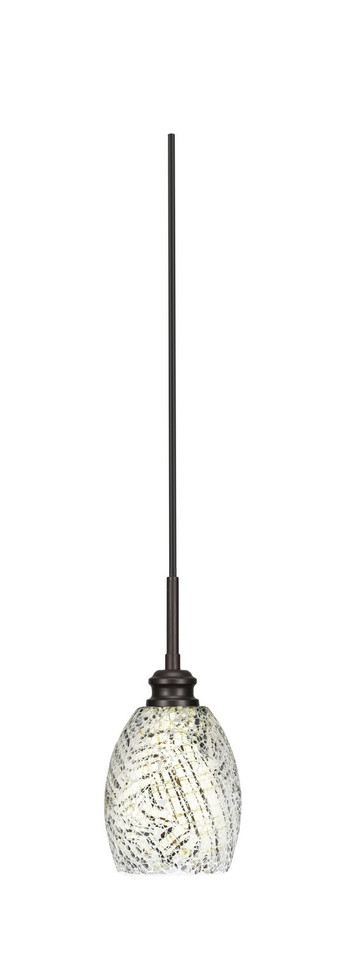 Toltec Lighting - 1152-ES-5054 - One Light Mini Pendant - Edge - Espresso