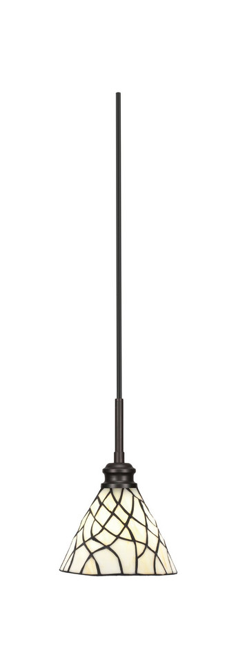 Toltec Lighting - 1152-ES-9115 - One Light Mini Pendant - Edge - Espresso