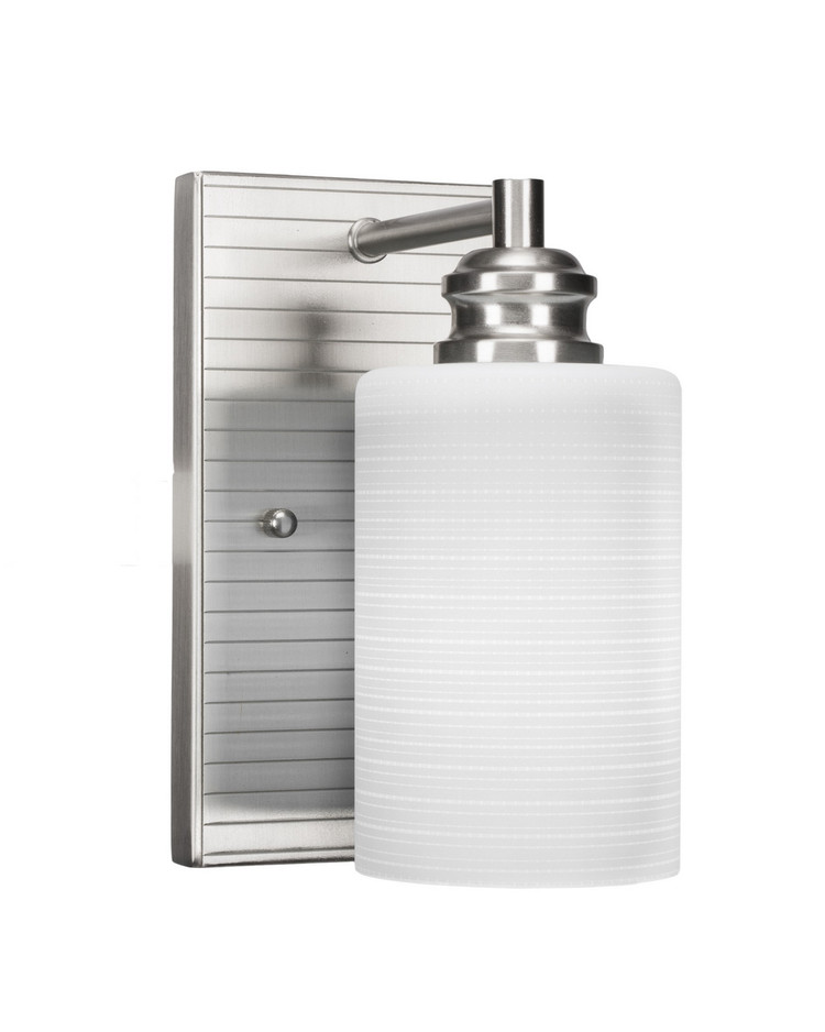 Toltec Lighting - 1161-BN-4061 - One Light Wall Sconce - Edge - Brushed Nickel Toltec Lighting - 1161-BN-4061 - One Light Wall Sconce - Edge - Brushed Nickel