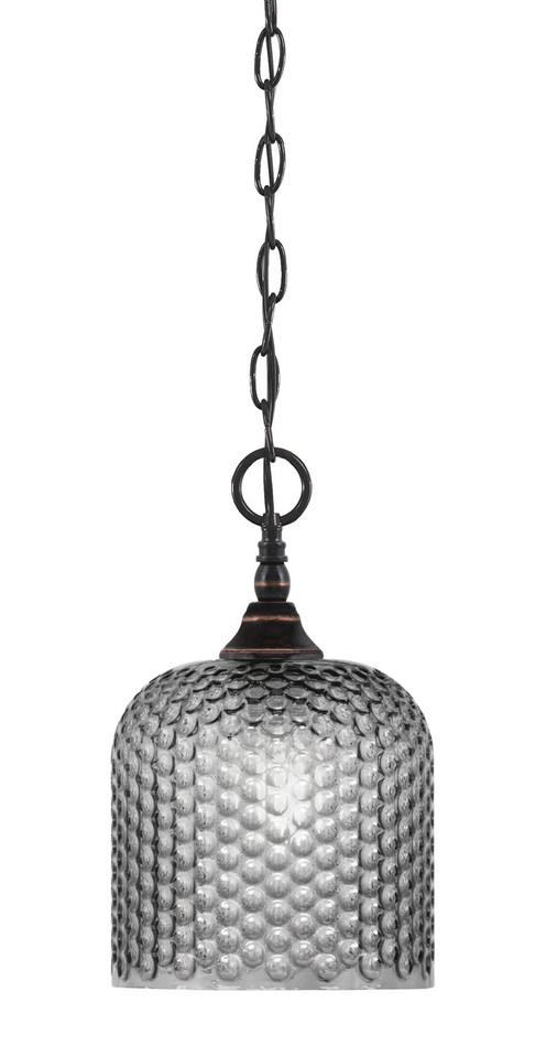 Toltec Lighting - 11-BC-4912 - One Light Mini Pendant - Chain - Black Copper