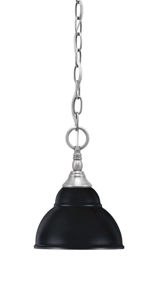 Toltec Lighting - 11-BN-427-MB - One Light Mini Pendant - Chain - Brushed Nickel