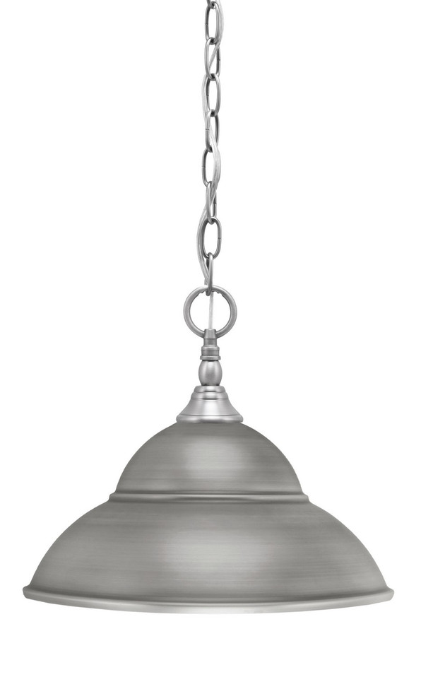 Toltec Lighting - 11-BN-428-BN - One Light Mini Pendant - Chain - Brushed Nickel