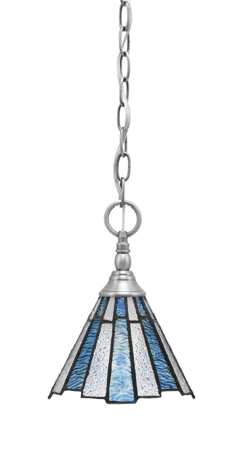 Toltec Lighting - 11-BN-9325 - One Light Mini Pendant - Chain - Brushed Nickel