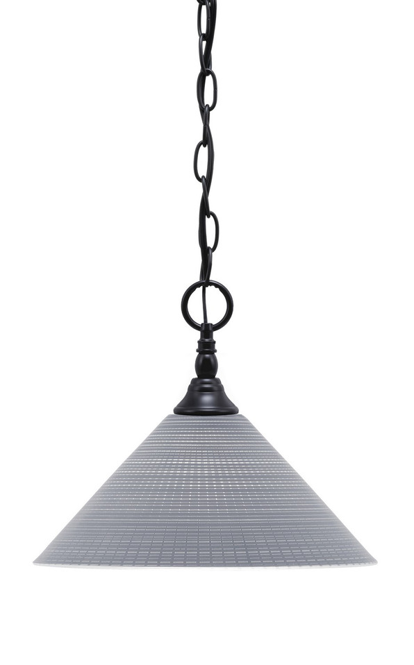 Toltec Lighting - 11-MB-4002 - One Light Mini Pendant - Chain - Matte Black