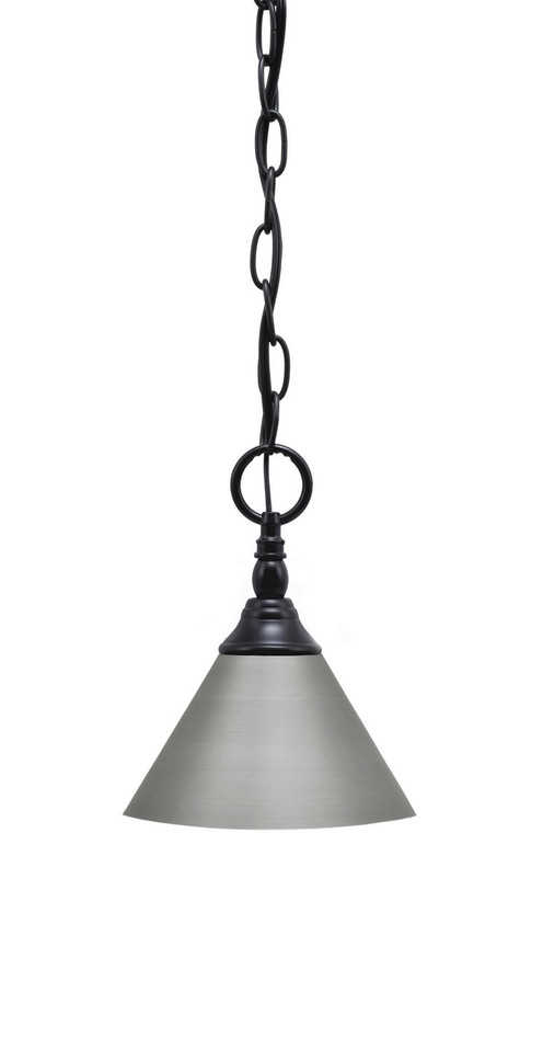 Toltec Lighting - 11-MB-421-BN - One Light Mini Pendant - Chain - Matte Black