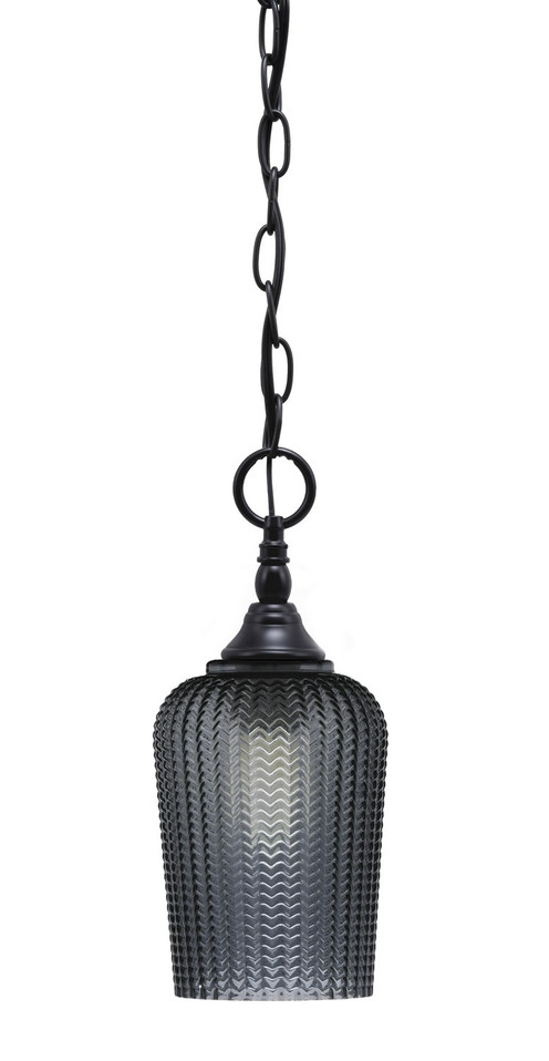 Toltec Lighting - 11-MB-4252 - One Light Mini Pendant - Chain - Matte Black