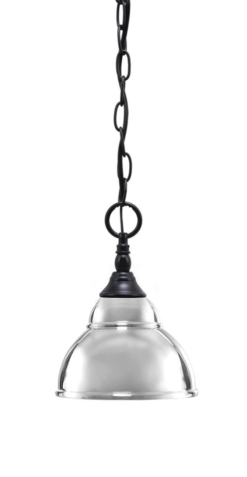 Toltec Lighting - 11-MB-427-CH - One Light Mini Pendant - Chain - Matte Black