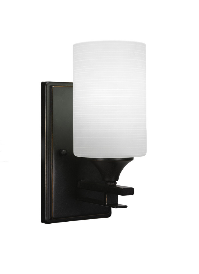 Toltec Lighting - 131-DG-4061 - One Light Wall Sconce - Uptowne - Dark Granite
