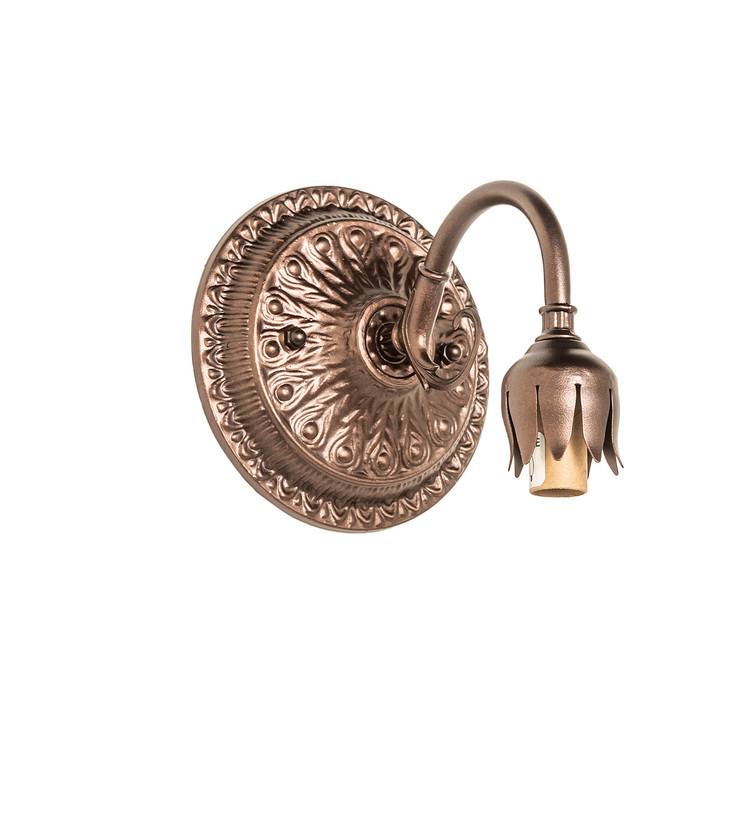 Meyda Tiffany - 12825 - One Light Wall Sconce - Pond Lily - Mahogany Bronze Meyda Tiffany - 12825 - One Light Wall Sconce - Pond Lily - Mahogany Bronze