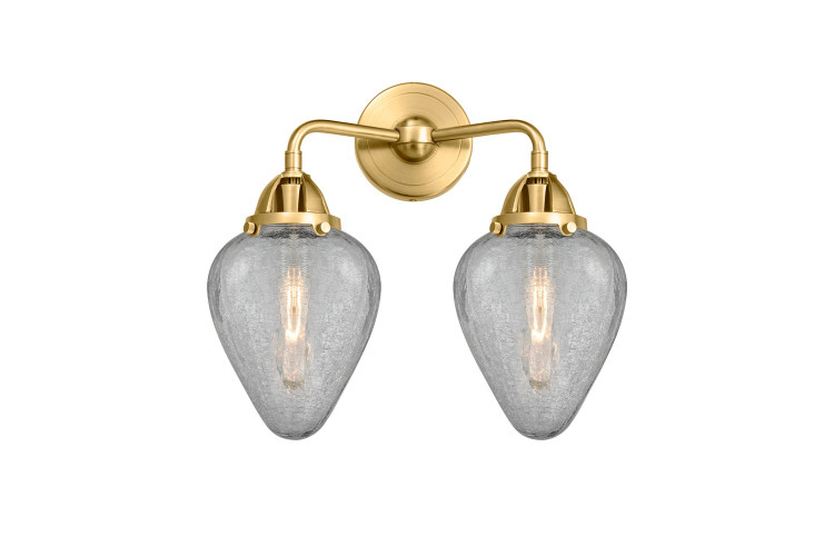 Innovations - 288-2W-SG-G165-LED - LED Bath Vanity - Nouveau 2 - Satin Gold