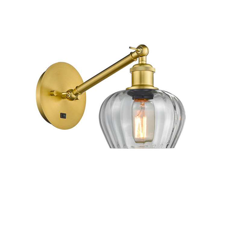 Innovations - 317-1W-SG-G92 - One Light Wall Sconce - Ballston - Satin Gold