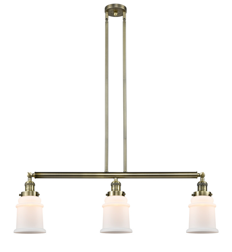 manufacturer_finish:Antique Brass|manufacturer_glass:Matte White Large Canton|light_output:220.00lm|color_temperature:2200K|cri:99