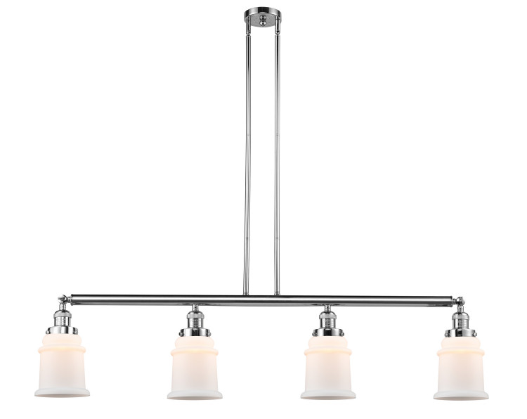 Innovations - 214-PC-G181 - Four Light Island Pendant - Franklin Restoration - Polished Chrome