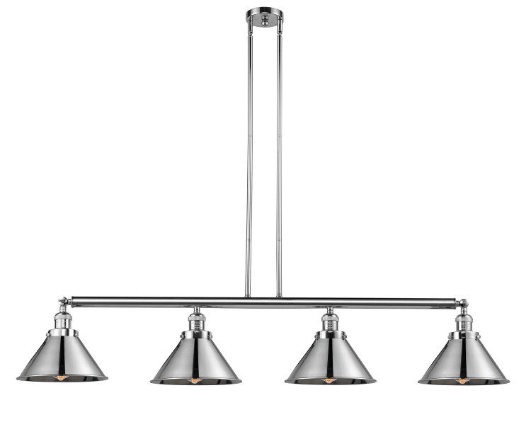 Innovations - 214-PC-M10-PC - Four Light Island Pendant - Franklin Restoration - Polished Chrome