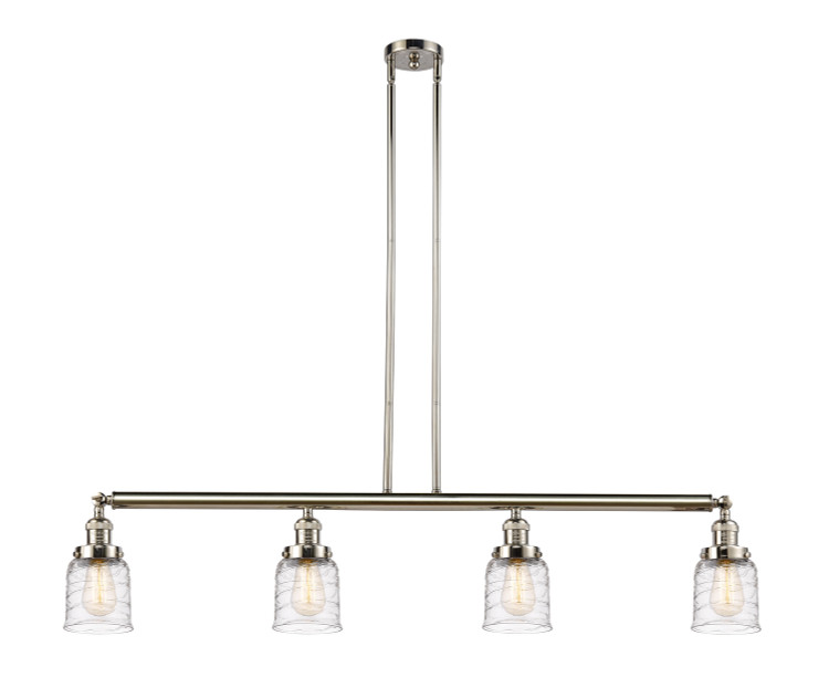 Innovations - 214-PN-G513-LED - LED Island Pendant - Franklin Restoration - Polished Nickel