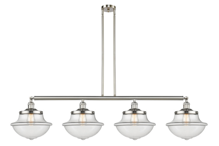 Innovations - 214-SN-G542-LED - LED Island Pendant - Franklin Restoration - Brushed Satin Nickel