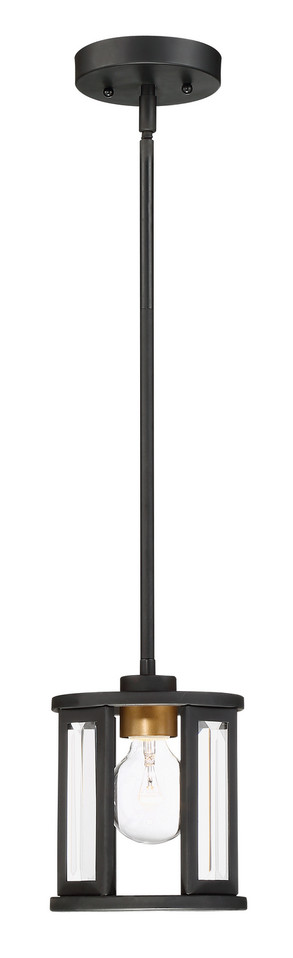 Nuvo Lighting - 60-6412 - One Light Mini Pendant - Payne - Midnight Bronze