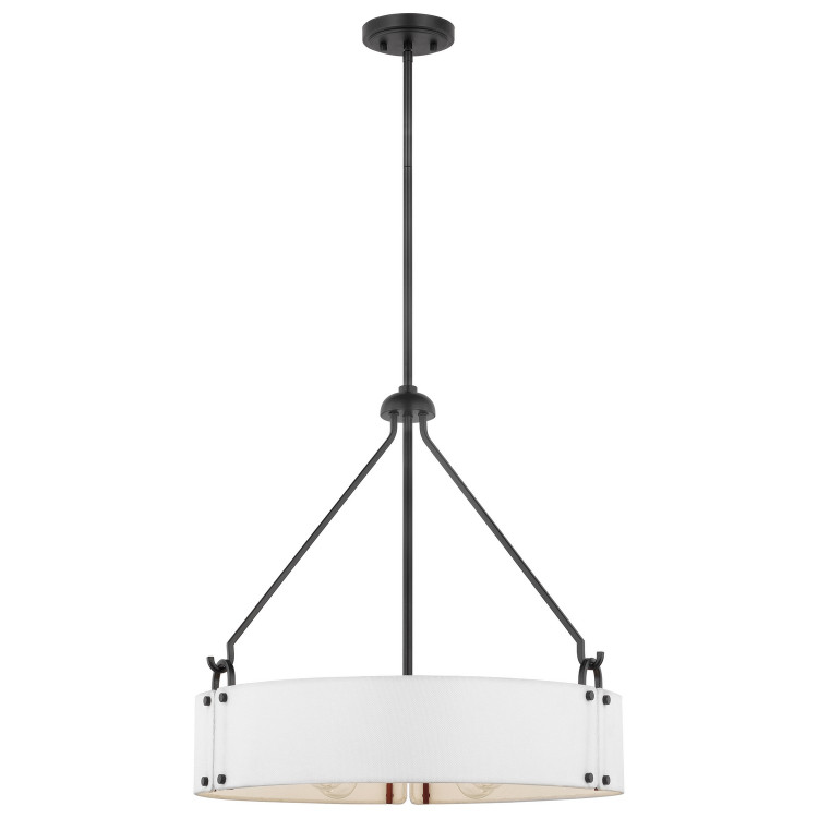 Nuvo Lighting - 60-7692 - Four Light Pendant - Halter - Matte Black