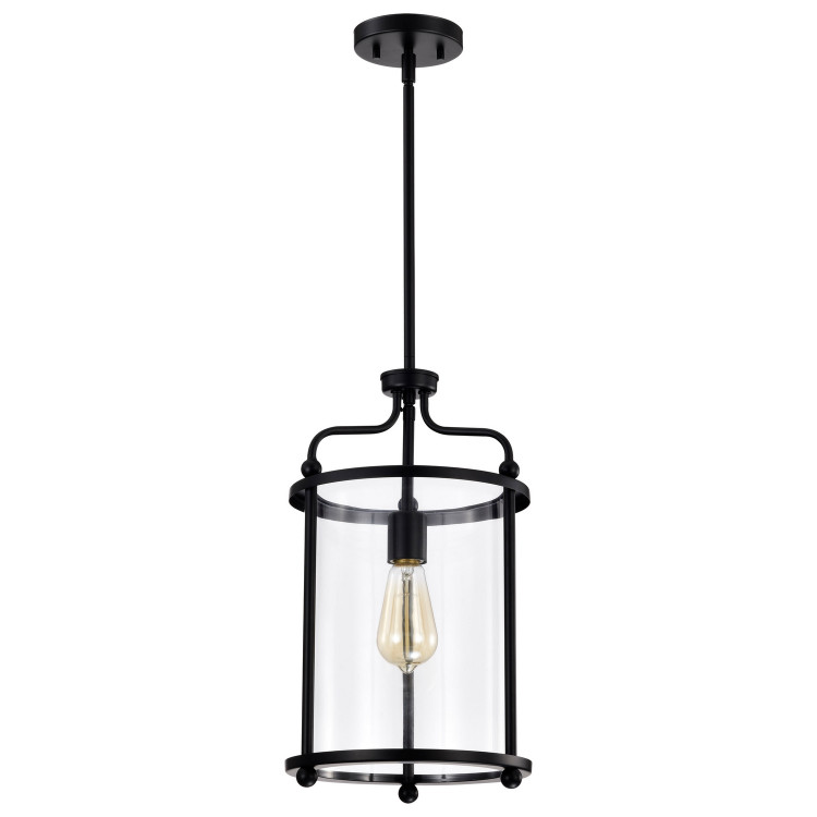 Nuvo Lighting - 60-7945 - One Light Pendant - Yorktown - Matte Black