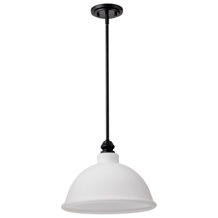 Nuvo Lighting - 60-8026 - One Light Pendant - Russel - Matte Black
