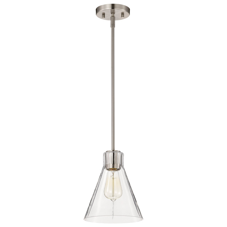 Nuvo Lighting - 60-8337 - One Light Mini Pendant - Gianna - Brushed Nickel