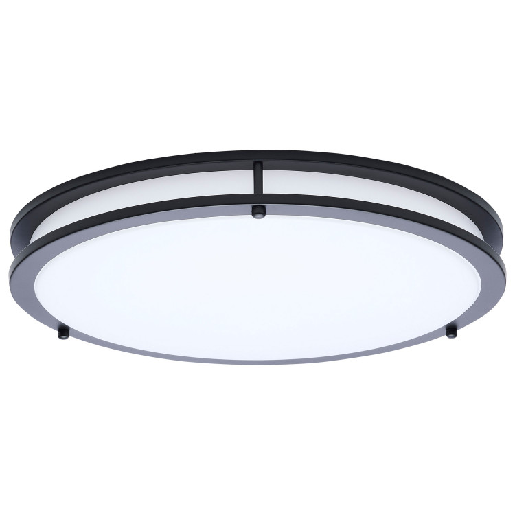 Nuvo Lighting - 62-1977 - LED Flush Mount - Glamour - Black