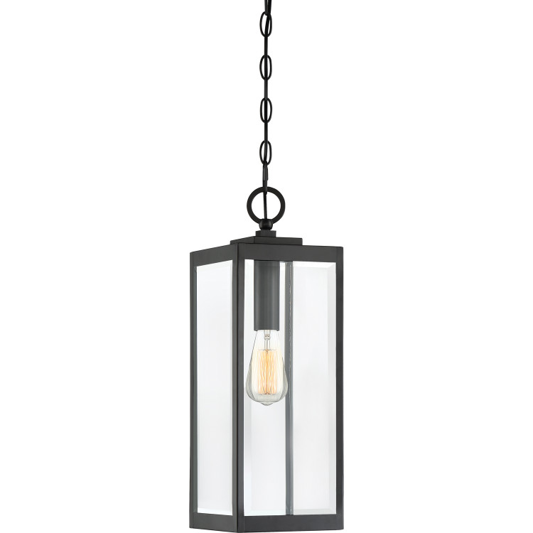 Quoizel - WVR1507EK - One Light Mini Pendant - Westover - Earth Black