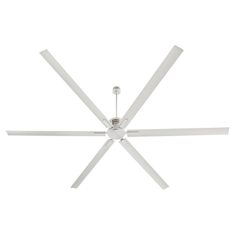 Quorum - 101206-65 - 120 Ceiling Fan - Zeus - Satin Nickel Quorum - 101206-65 - 120 Ceiling Fan - Zeus - Satin Nickel