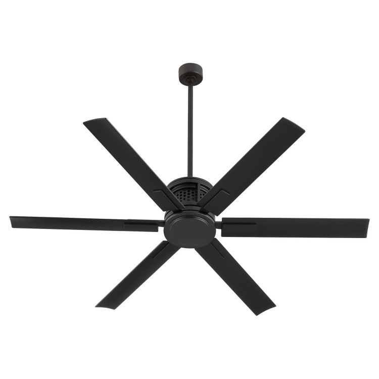 Quorum - 10656-59 - 65 Patio Fan - Zeus - Matte Black