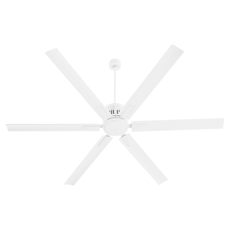 Quorum - 10806-8 - 80 Ceiling Fan - Zeus - Studio White Quorum - 10806-8 - 80 Ceiling Fan - Zeus - Studio White