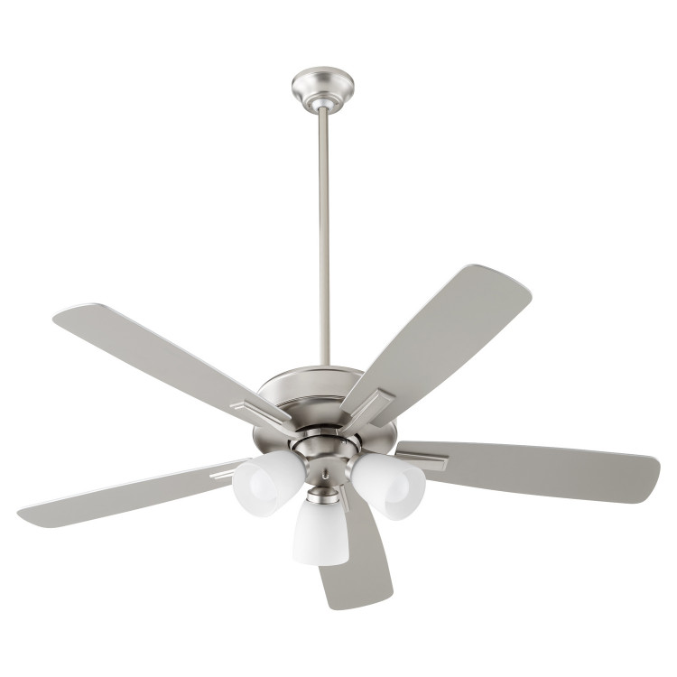 Quorum - 4525-365 - 52Ceiling Fan - Ovation - Satin Nickel