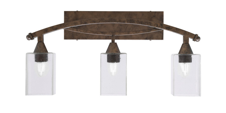 Toltec Lighting - 173-BRZ-530 - Three Light Bath Bar - Bow - Bronze Toltec Lighting - 173-BRZ-530 - Three Light Bath Bar - Bow - Bronze