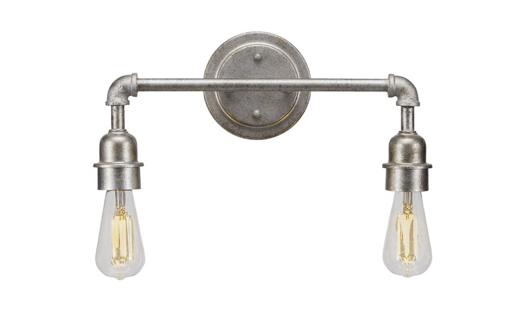 Toltec Lighting - 182-AS-LED18C - LED Bath Bar - Vintage - Aged Silver