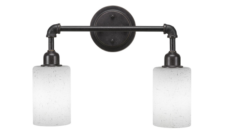 Toltec Lighting - 182-DG-310 - Two Light Bath Bar - Vintage - Dark Granite