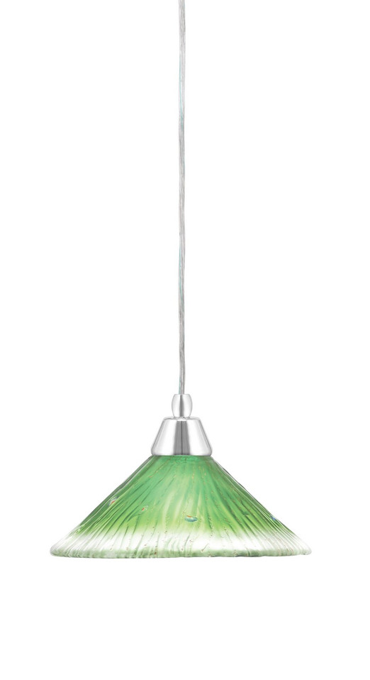 Toltec Lighting - 22-CH-437 - One Light Mini Pendant - Any - Chrome