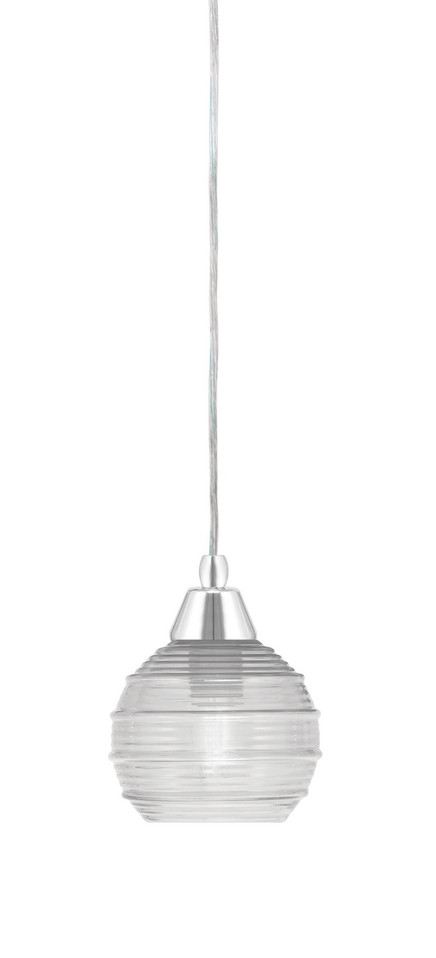Toltec Lighting - 22-CH-5110 - One Light Mini Pendant - Any - Chrome