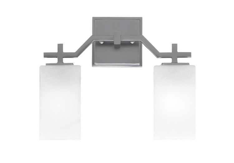 Toltec Lighting - 2312-GP-541 - Two Light Bath Bar - Corbin - Graphite