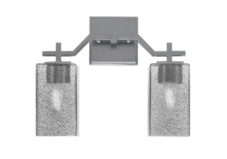 Toltec Lighting - 2312-GP-542 - Two Light Bath Bar - Corbin - Graphite