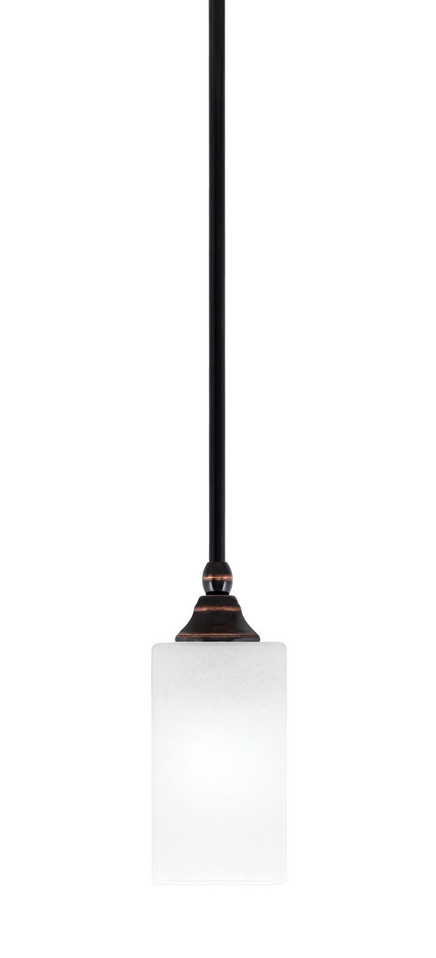 Toltec Lighting - 23-BC-541 - One Light Mini Pendant - Stem - Black Copper